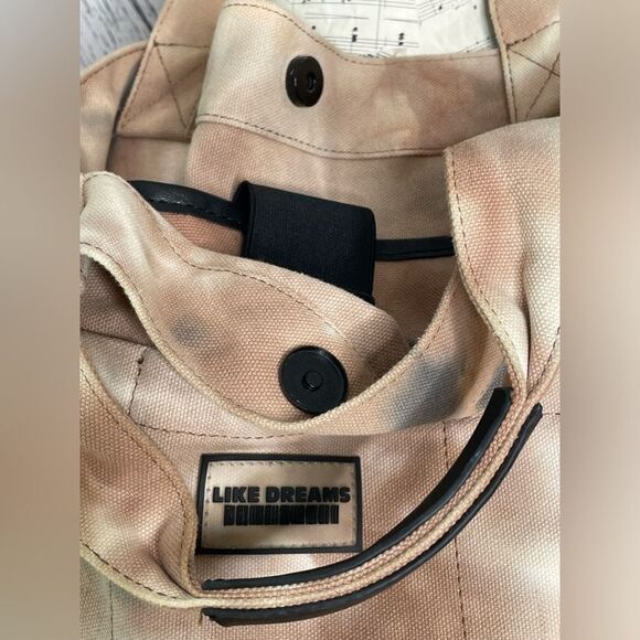 Like Dreams Tie Dye Canvas Tote Bag - Picture 4 of 8